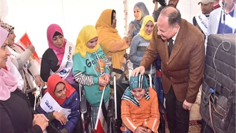 محافظ أسيوط يشهد احتفال اليوم العالمي للأشخاص ذوي الاعاقة