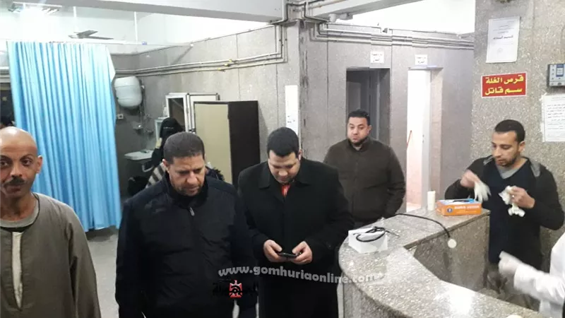 اصابة 3 اشخاص في حادث تصادم بالبحيرة .. صور