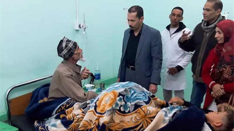 إحالة مدير مركز طبي للتحقيق فى زيارة مفاجئة لوكيل الصحة بالوادى الجديد.صور
