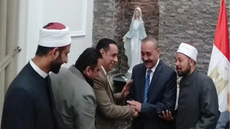 حزب مستقبل وطن بالاسماعيلية يهنئي الاقباط بعيد الميلاد المجيد