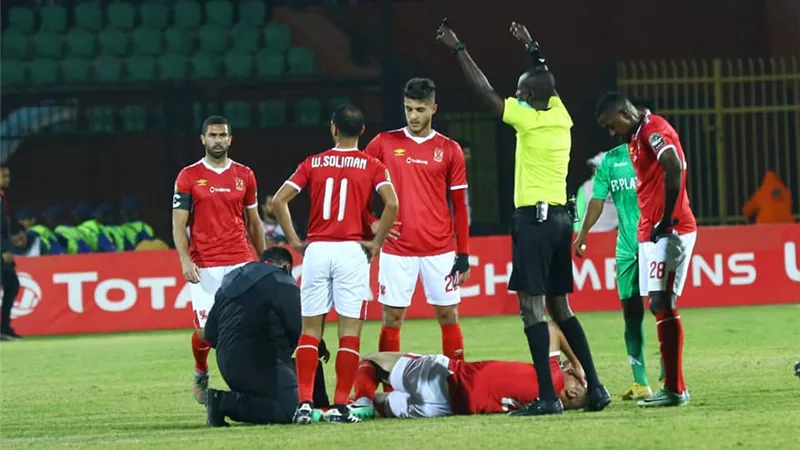 صدمة جديدة لجماهير الاهلى بشأن اصابة سعد سمير وغيابه عن الملاعب