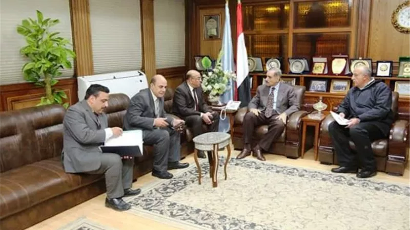 محافظ كفرالشيخ يستقبل رئيس هيئة الأوقاف لمناقشة عدد من الملفات.. بالصور
