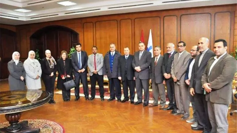 جامعة كفرالشيخ تستقبل فريق المتابعة بمشروع دعم وتطوير الفاعلية التعليمية.. بالصور