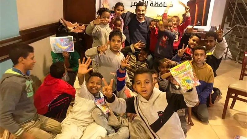 مستقبل وطن الأقصر يدعم الفئات المهمشة وينظم احتفالية لأطفال بلا مأوى.. بالصور