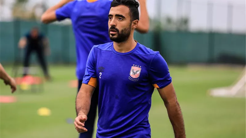 محمود وحيد يواصل برنامجه التأهيلى