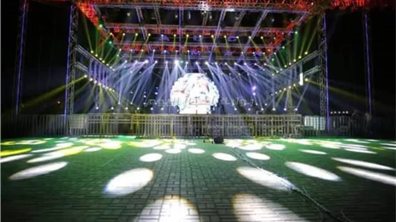 مهرجان فنى بمناسبة الكريسماس بنادى بنى سويف