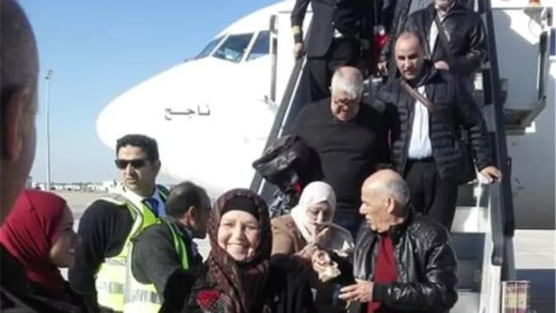 مطار سفنكس يستقبل اول الرحلات الدولية من الاردن