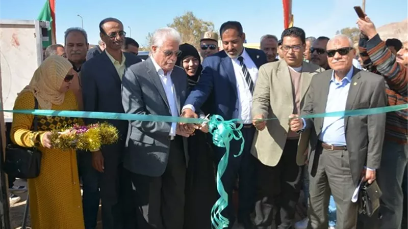 فودة يفتتح الملعب الخماسي بالكيلو 9 التابع لمدينه ابوزنيمه