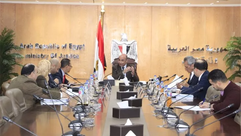 وزير العدل يستعرض مشروع قانون التأمين الموحد