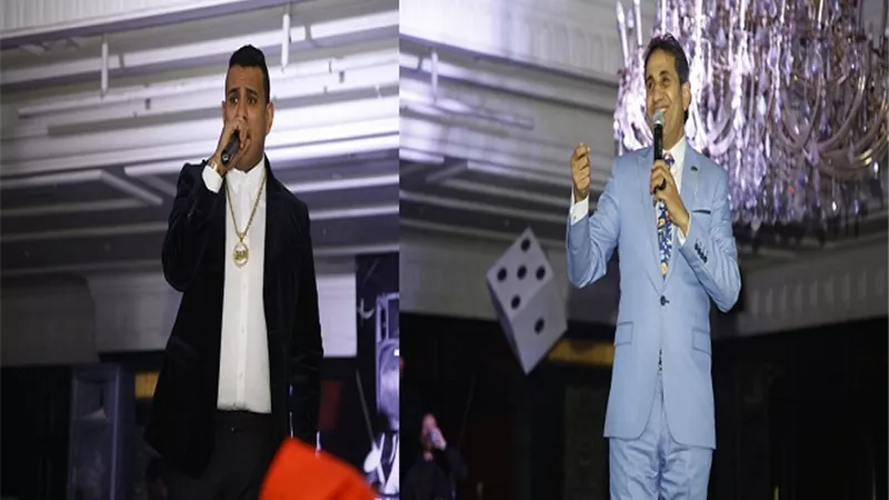 الليثي وشيبة وانستازيا ليلة الطرب الشعبي بحضور كامل العدد.. صور