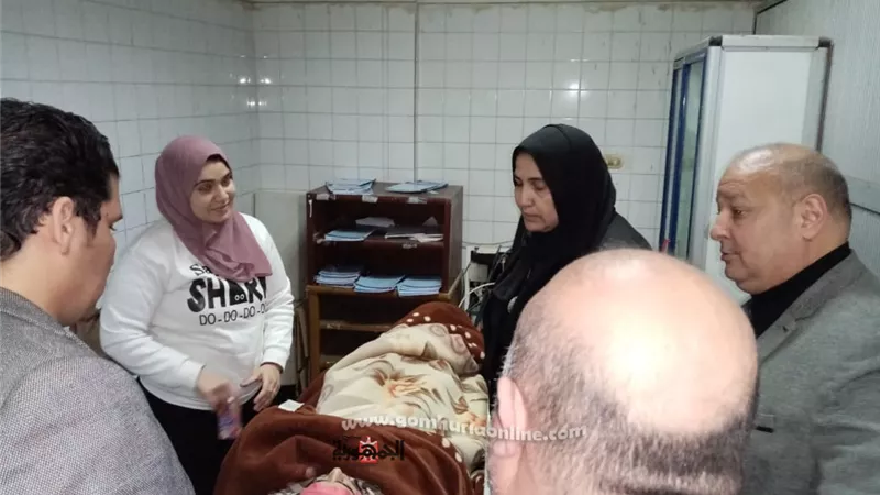 مستشفى كفر الشيخ العام أول زيارة لوكيل وزارة الصحة الجديدة