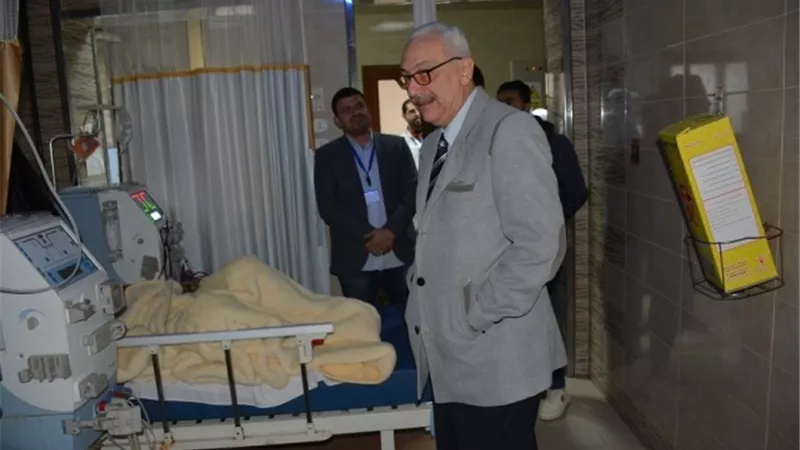 مدير تأمين صحي الغربية يتفقد مبرة طنطا