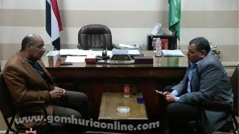 بوابة الجمهورية واجهت مجدي رياض رئيس مدينة الشهداء الجديد بالمشاكل المتراكمة.. مسجد سيدي شبل في خطر والمستشفي تتألم
