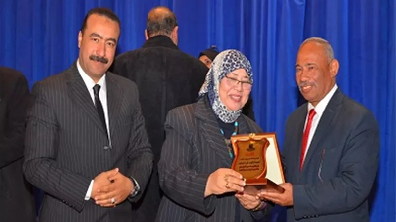 حفل تكريم الدكتورة فوزية أبو النجا وروموز الثقافة بإقليم وسط الصعيد الثقافى