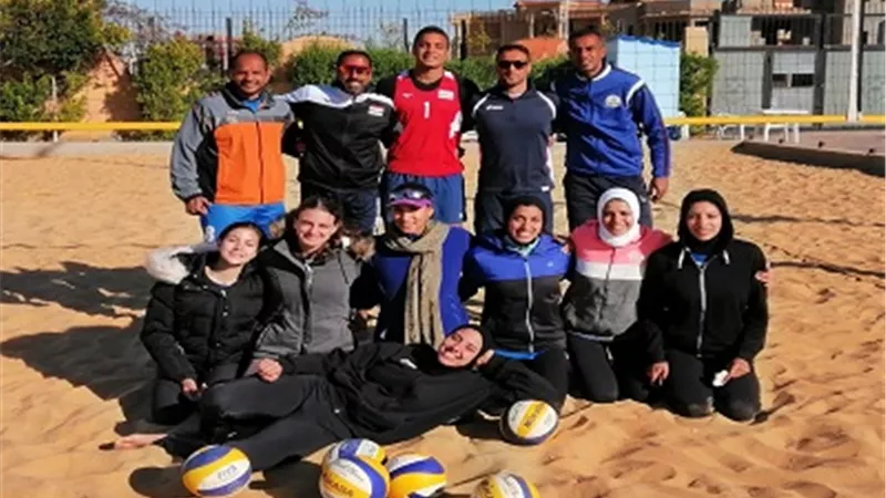 الطائرة الشاطئية تتوجه إلى إريتريا للمشاركة فى التصفيات الإفريقية المؤهلة لطوكيو..غداً