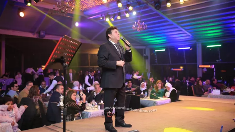 أمير الغناء العربي يتألق في ارقى سهرات رأس السنة بحفل كامل العدد .. صور