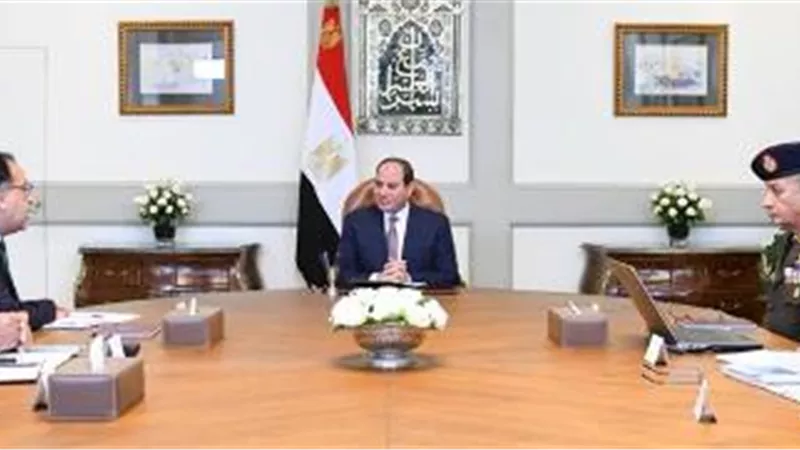 السيسي يبحث تدابير مكافحة الإرهاب وملف سد النهضة