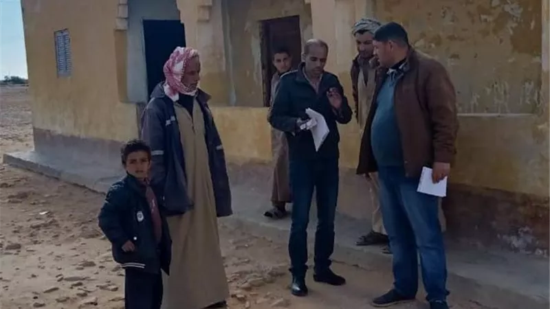 انشاء ٢٦ بئر نشو بمرسي مطروح