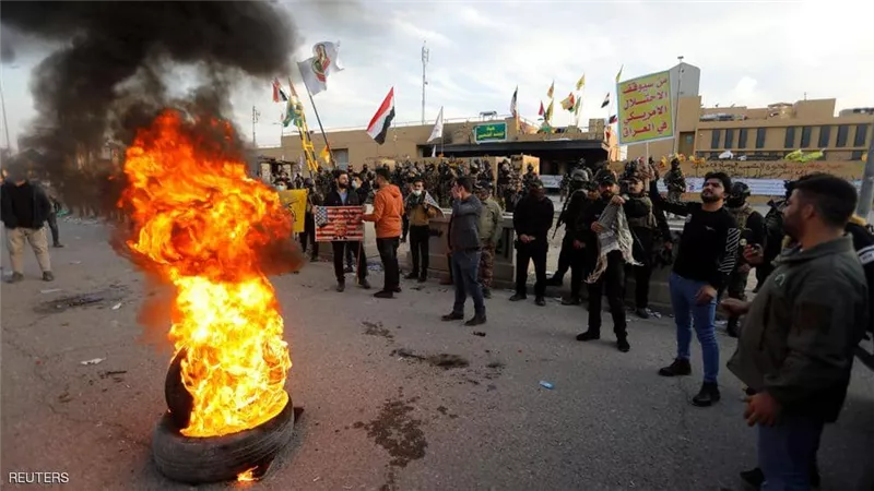 السعودية والبحرين والكويت تدين اقتحام السفارة الأميركية