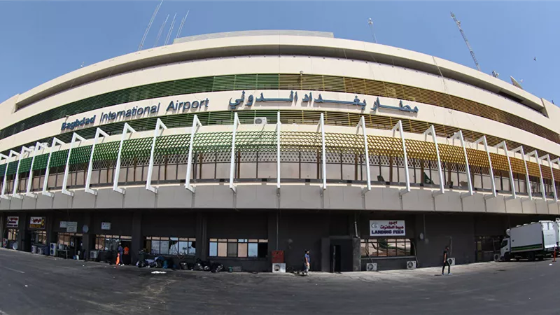 سقوط عدد من الصواريخ في محيط مطار بغداد الدولي