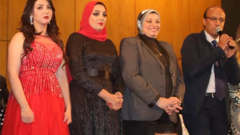آيه عبد الله تتألق في حفل أوركسترا وزارة الشباب بنقابة الصحفيين