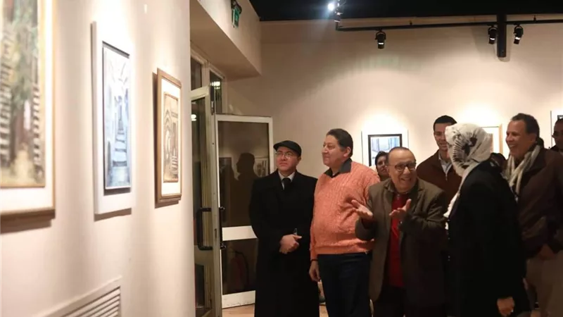 افتتاح معرض دروب بمركز الهناجر للفنون