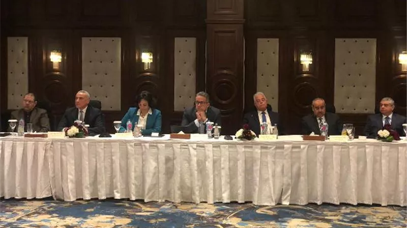 بالصور .. تفاصيل اجتماع وزيري السياحة والاثار والطيران مع جمعية مستثمري جنوب سيناء