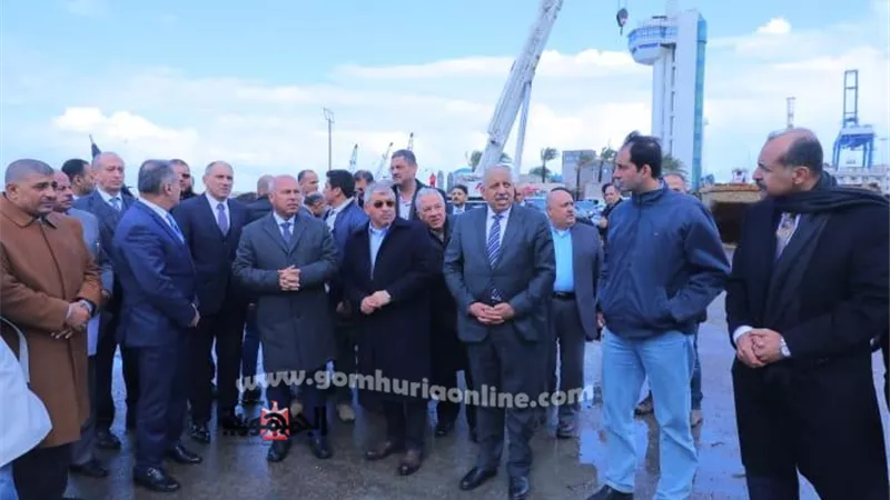 وزير النقل يشهد توقيع عقد مشروع إنشاء المحطة متعددة الأغراض على الأرصفة 55\62 بميناء الأسكندرية بتكلفة 5 مليار جنيه