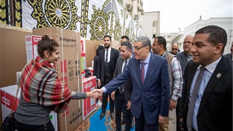 صندوق تحيا مصر يسلم ٥٠ فتاة تجهيزات الزواج بالمنيا