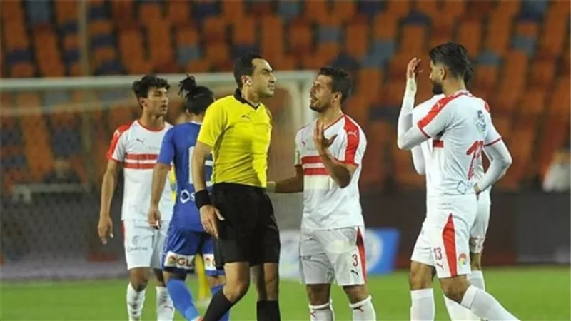 ايقاف حكم مباراة الزمالك واسوان