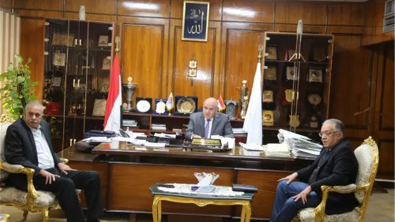 الإنتهاء من تنفيذ عداية صرف صحى العتامين بمدينة قوص خلال 45 يوم