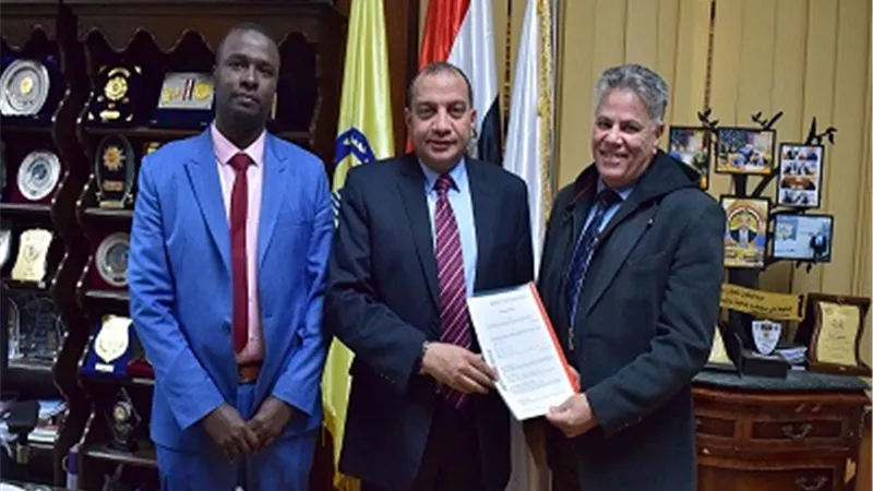 حصول ١٥ طالباً بألسن بنى سويف على منح بألمانيا