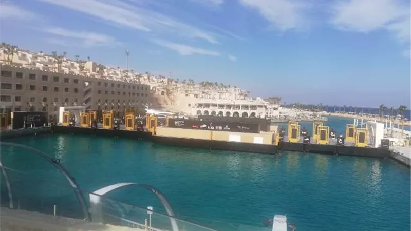 بالصور .. إنتهاء الإعداد للحفل الأسطورى لإختيارأفضل لاعب فى أفريقيا