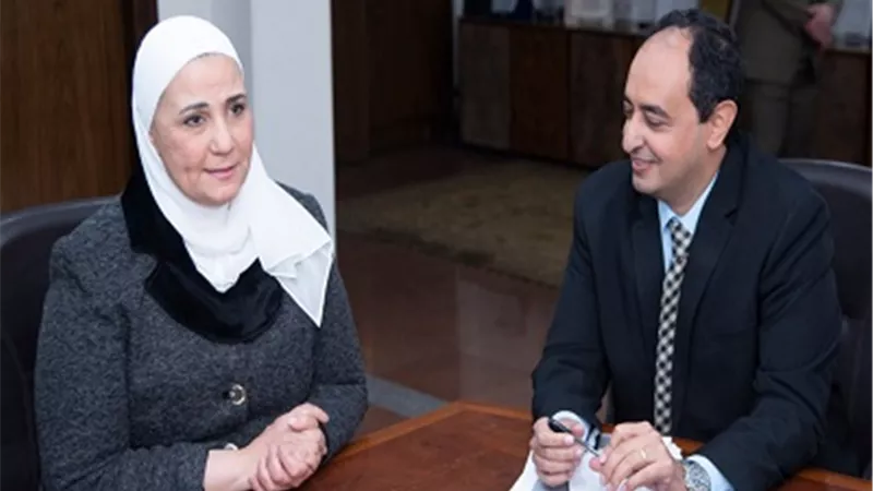 وزيرة التضامن تتابع تنفيذ مشروع 