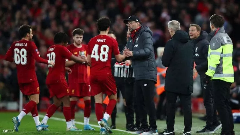 كلوب يتغنى بشباب ليفربول