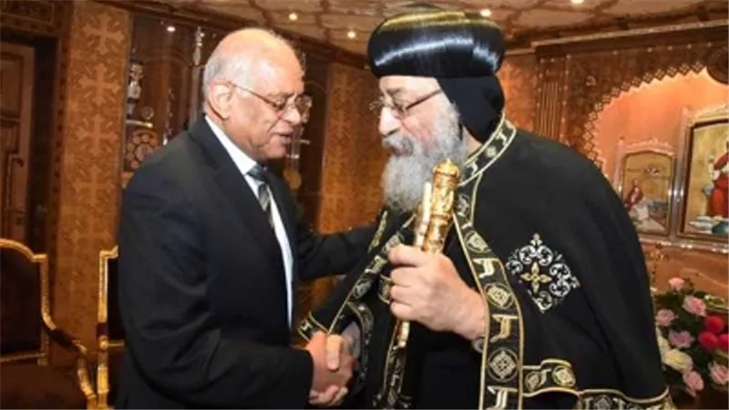 رئيس مجلس النواب يهنئ البابا تواضروس الثاني بمناسبة عيد الميلاد المجيد