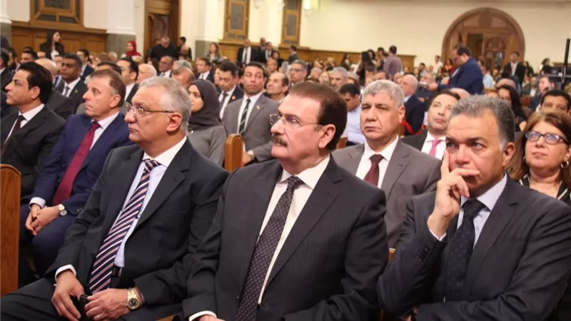 ضاحي يشهد احتفالية عيد الميلاد بالكنيسة الإنجيلية 