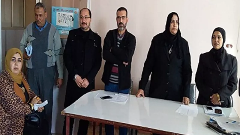 وكيل صحة كفرالشيخ تلتقي مديري المستشفيات