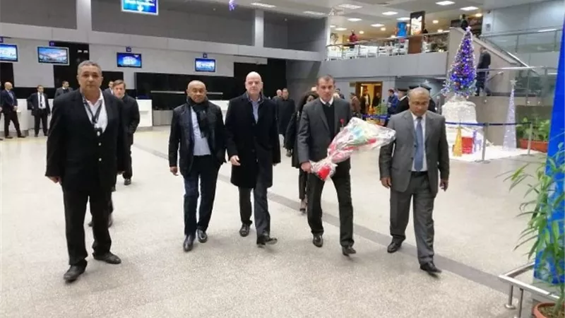 بالصور - أساطير القارة السمراء يتوافدون علي مطار الغردقة لحضور حفل الأفضل بأفريقيا ٢٠١٩