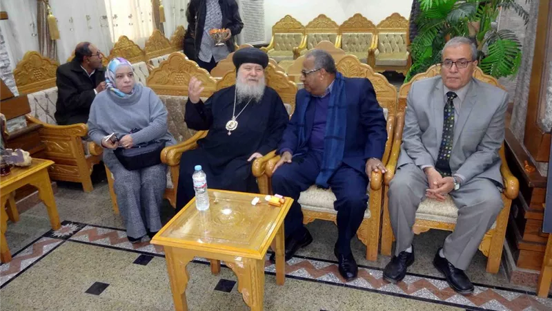 رئيس مياه سوهاج يهنئ الاخوة الأقباط بعيد الميلاد المجيد