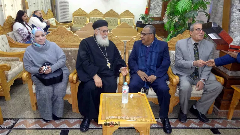 رئيس مياه سوهاج يهنئ الاخوة الأقباط بعيد الميلاد المجيد