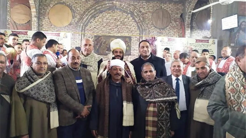 مستقبل وطن أسيوط يقدم التهنئة للاخوة المسيحيين بمناسبة عيد الميلاد المجيد.. بالصور