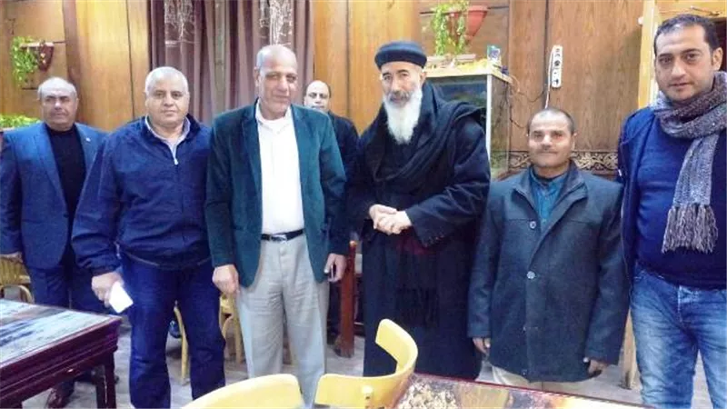 رئيس جهاز دمياط الجديدة يهنئ الإخوة المسيحيين بعيد الميلاد المجيد.. بالصور