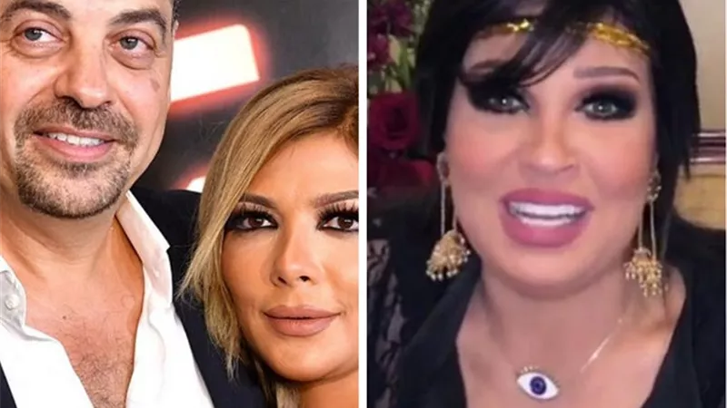 تعليق غريب من فيفى عبده على إنفصال أصالة وطارق العريان