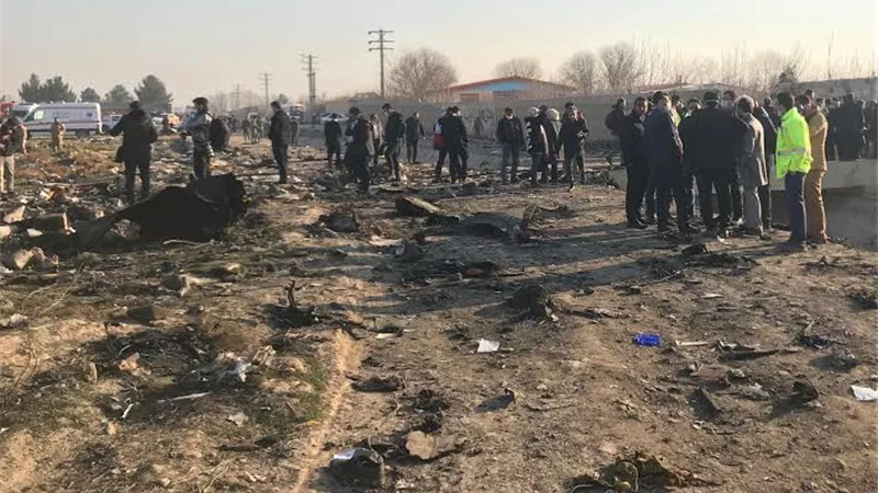 الخارجية الأوكرانية تعلن عن جنسيات قتلى الطائرة المنكوبة في طهران