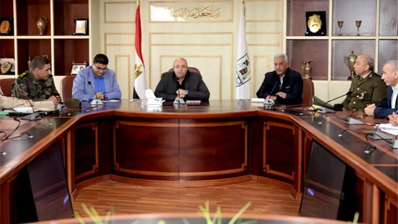 بني سويف جاهزة للتدريب العملي (صقر 58) لمجابهة الكوارث والأزمات