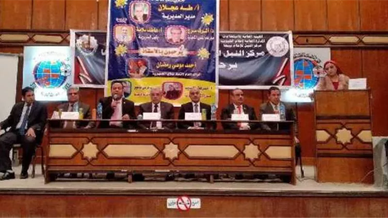 التعليم تحتفل بتنصيب المكتب التنفيذي لإتحاد طلاب مدارس القليوبية.صور