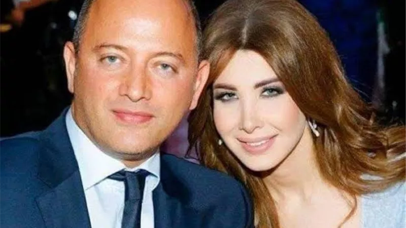 صور لنانسي عجرم وأسرتها بعد الإفراج عن زوجها