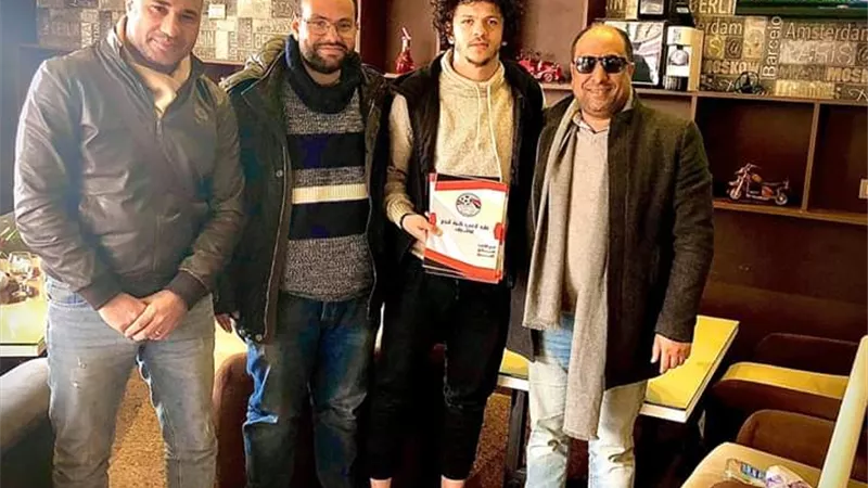 بني سويف يتعاقد مغ مهاجم وادي دجلة السابق