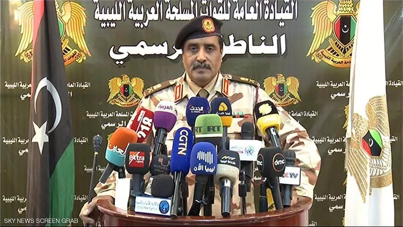 الجيش الوطني الليبي يؤكد استمرار عملياته في طرابلس